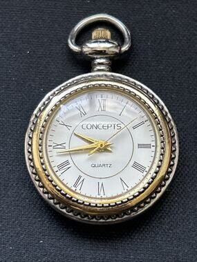 Concepts Two Tone Pocket Watch